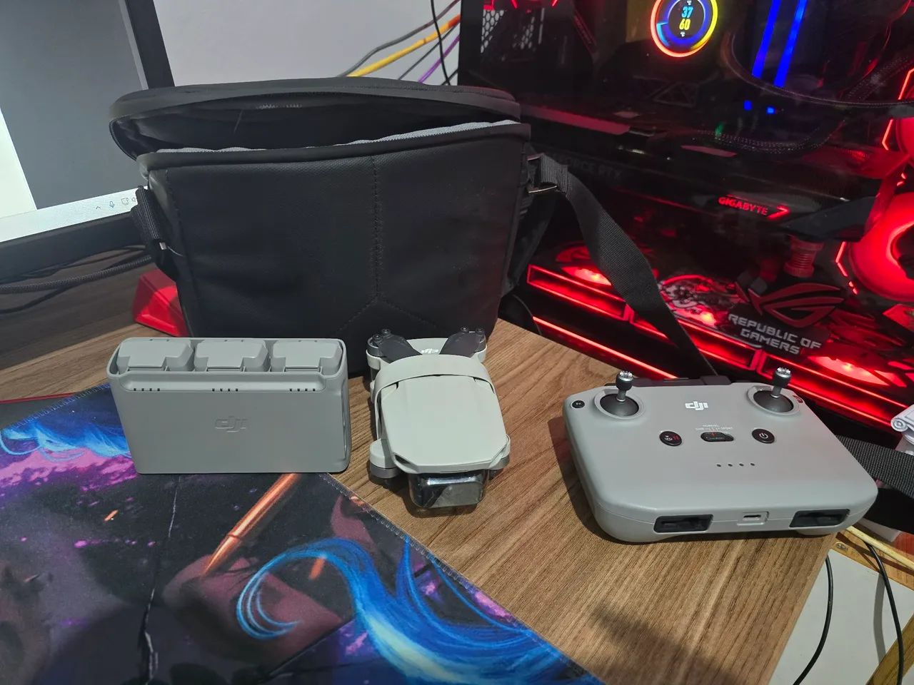 Drone DJI Mini 2 4k Fly More Combo  - Foto 4