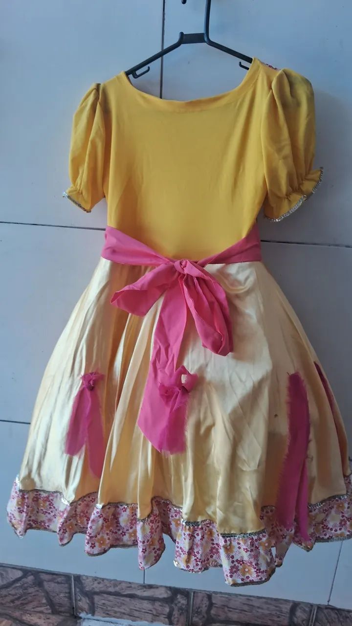 Vestido junino 7/9anos  - Foto 4