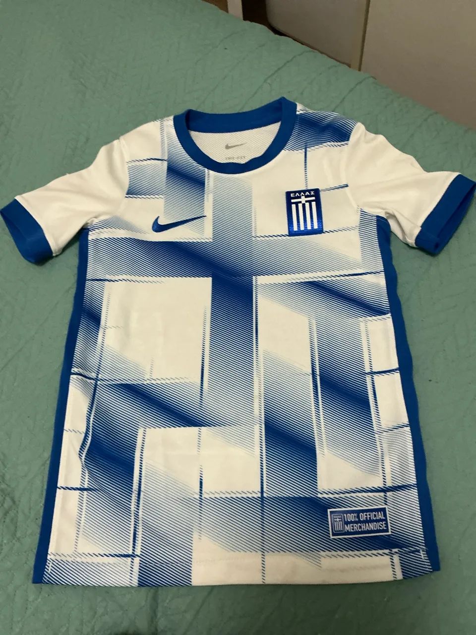 Camisas de time grega infantil (usada)