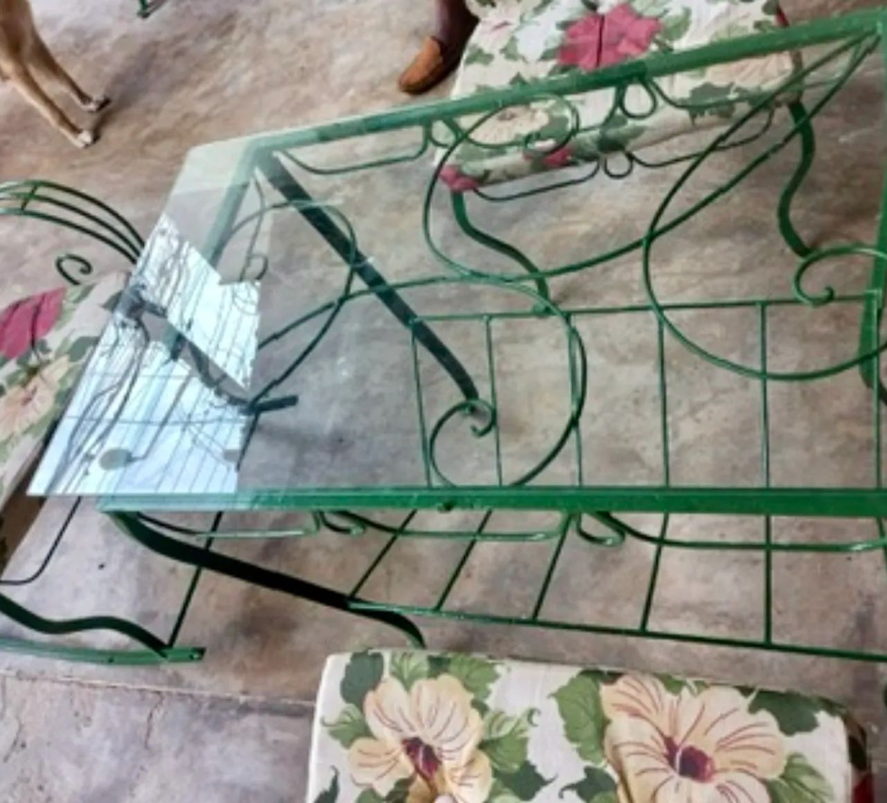 Conjunto de ferro para jardim - Foto 3