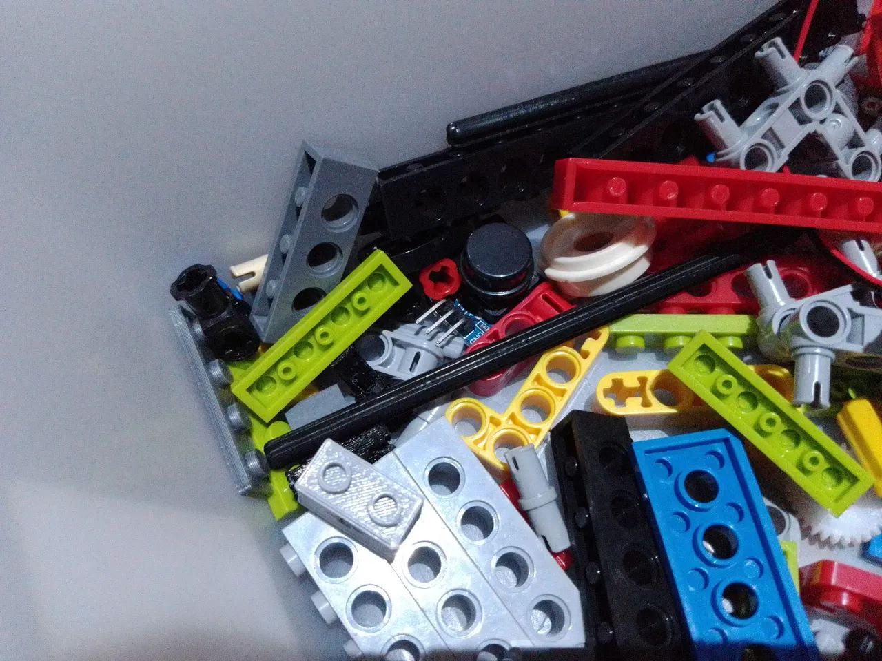  Peças Technic: Pinos, Eixos, Conectores Lego - Foto 4