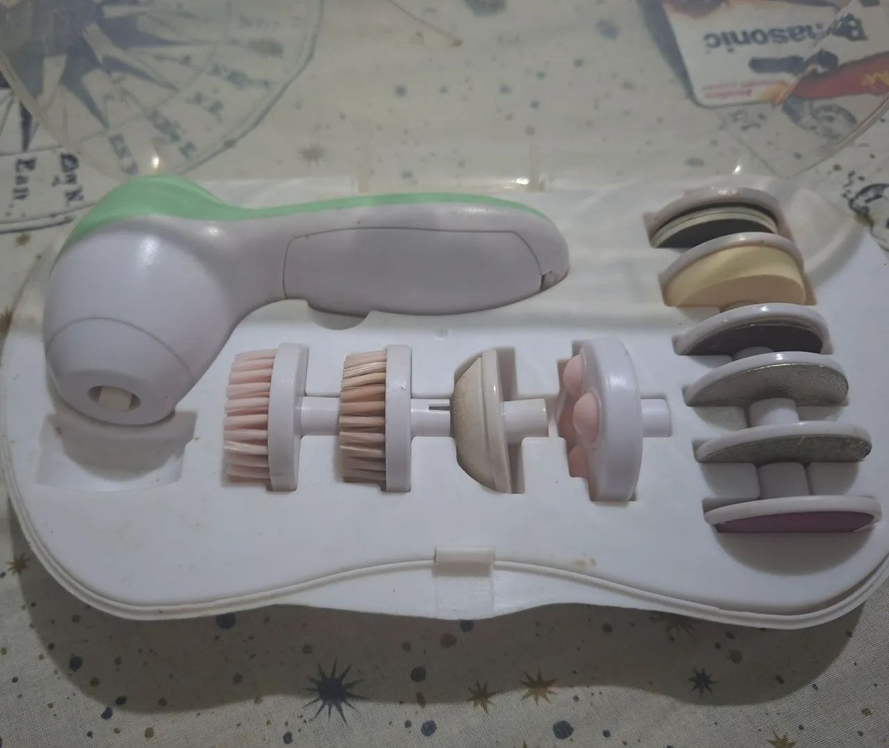 Kit de limpeza para rosto e pés  - Foto 2