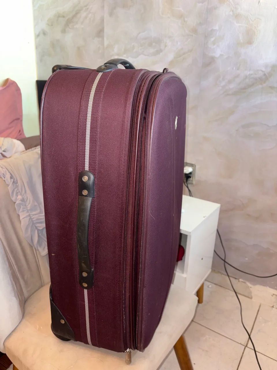 MALA ROXA PRA VIAGEM  - Foto 5