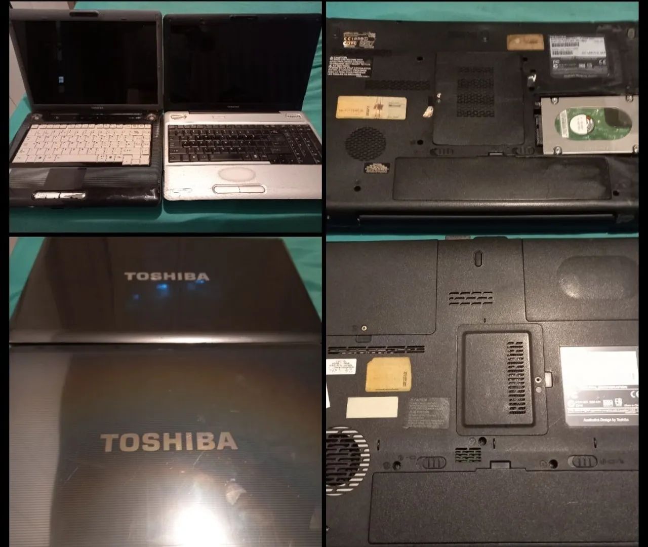Notebocks Toshiba Satellite L305 e L505 ( retirada de peças )