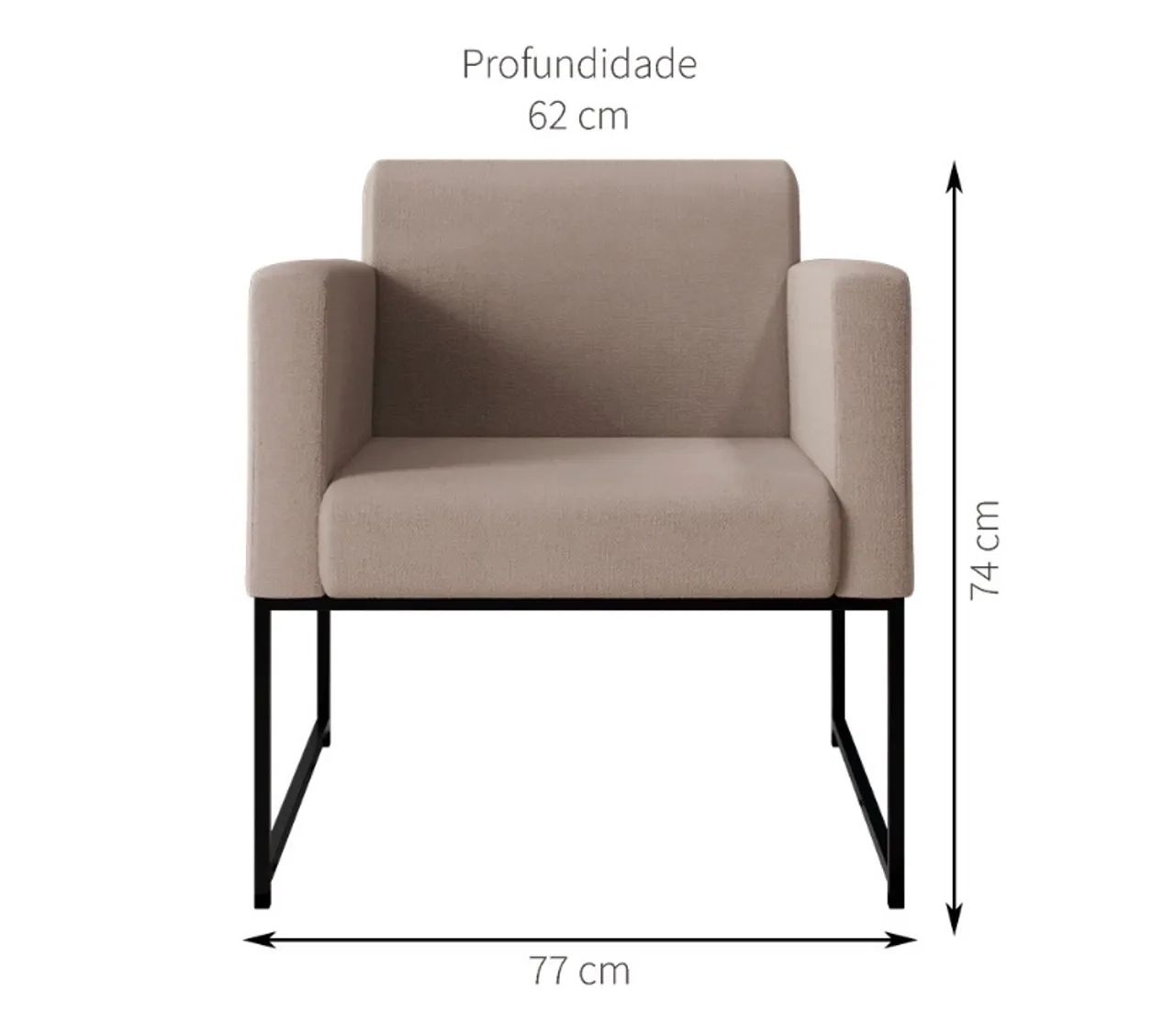 2 Poltronas Sara Mobly Otimo estado  - Foto 2
