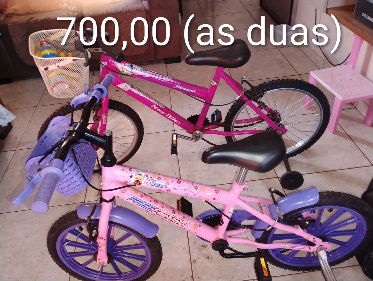 Bicicleta infantil- Aro 16 e 20