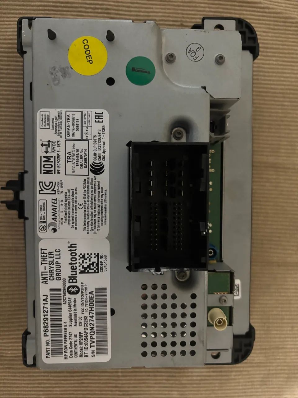 Multimídia Jeep 8.4 pol. Original - Foto 6