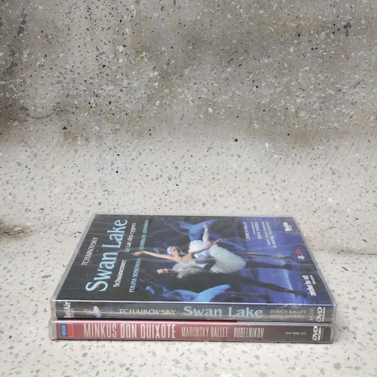 Lote DVDs Balé Importado: Don Quixote Mariinsky + Swan Lake