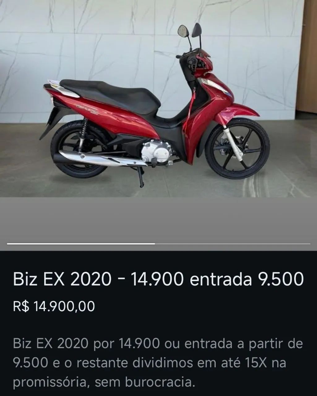 Motos com entrada+promissórias, vários modelos  - Foto 12