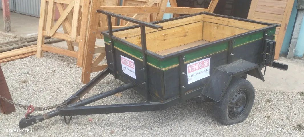 Carreta Reboque 170x120  zerada