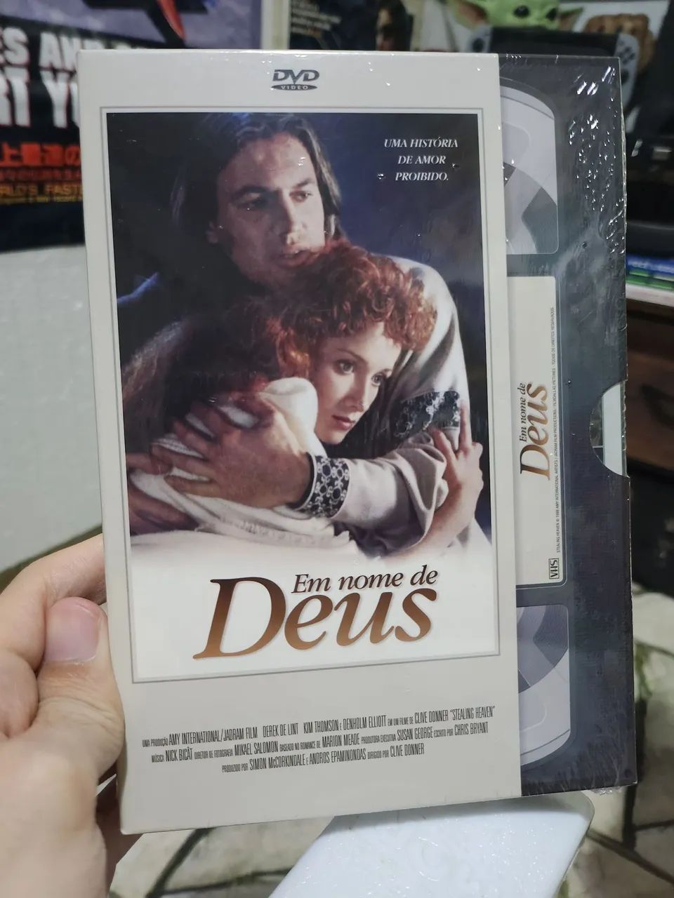 DVD Lacrado Em nome de Deus. Original 