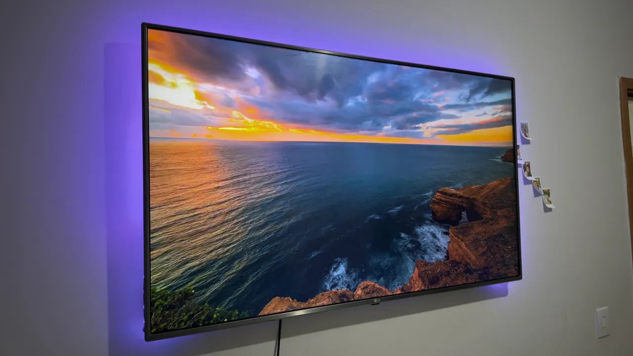 Smart TV LG 55 polegadas resolução HDR 4K