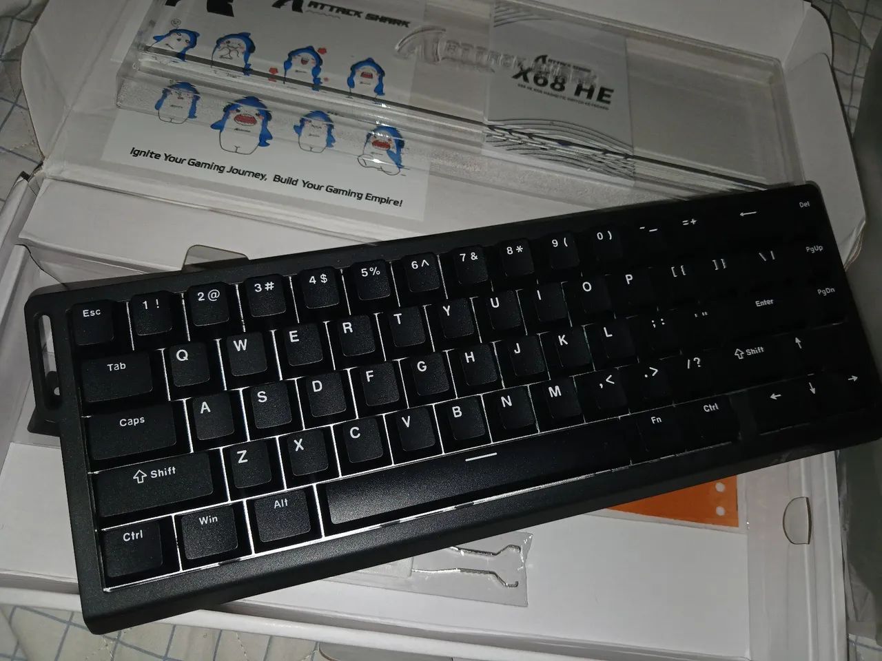 Teclado magnetico attack shark 