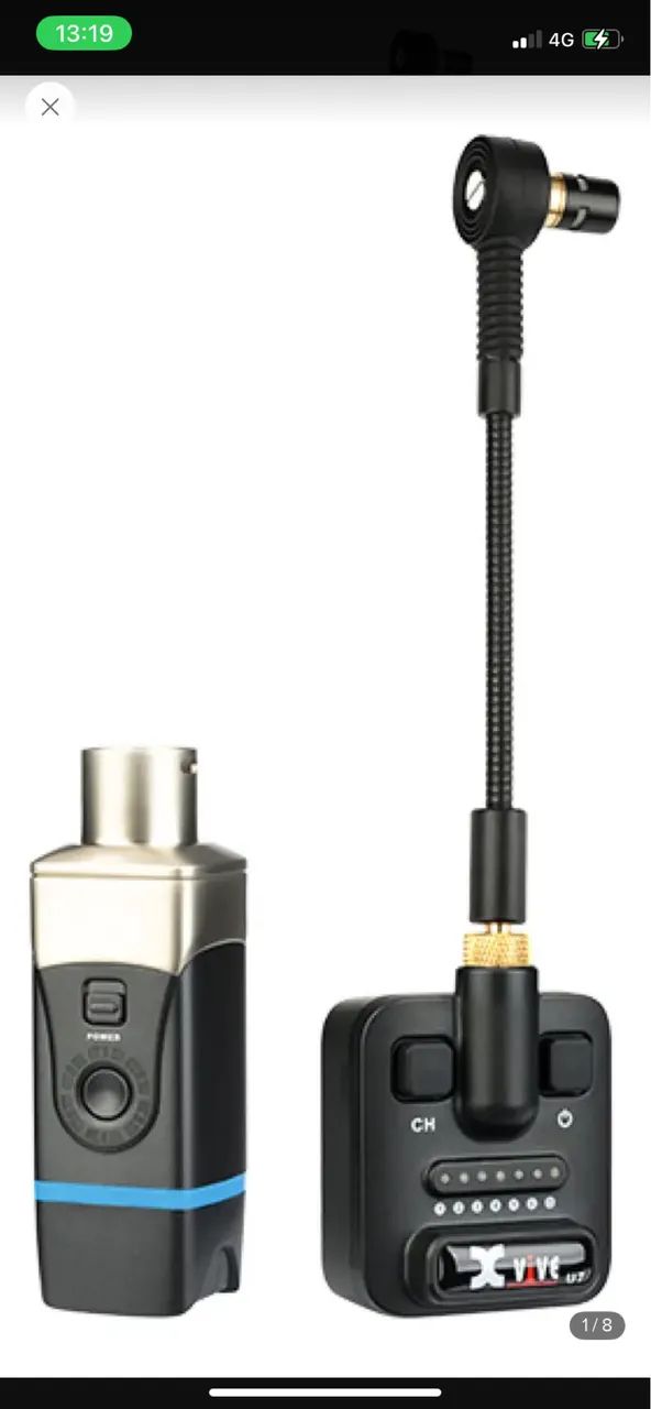 Xvive U7 Saxofone/ Trompete Wireless Microfone System 2.4ghz