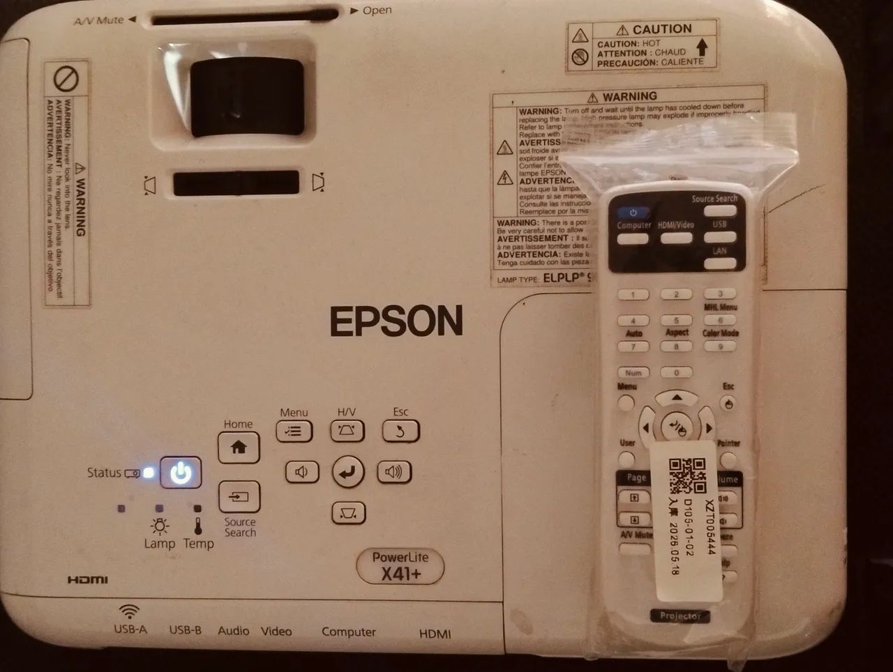 Projetor Epson PowerLite S41+ - Foto 2