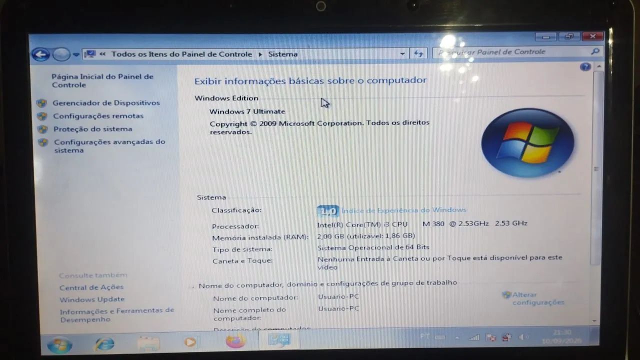 Vendo notebook Itautec  - Foto 2