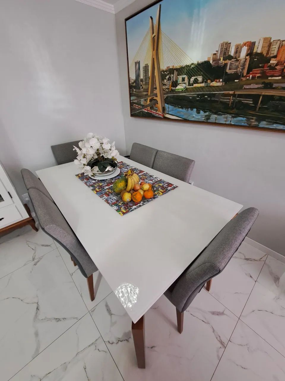 Mesa de 7 lugares R$ 2.500,00 - Foto 4