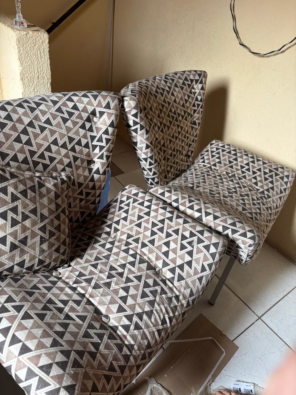 Par de poltronas decorativas  - Foto 2
