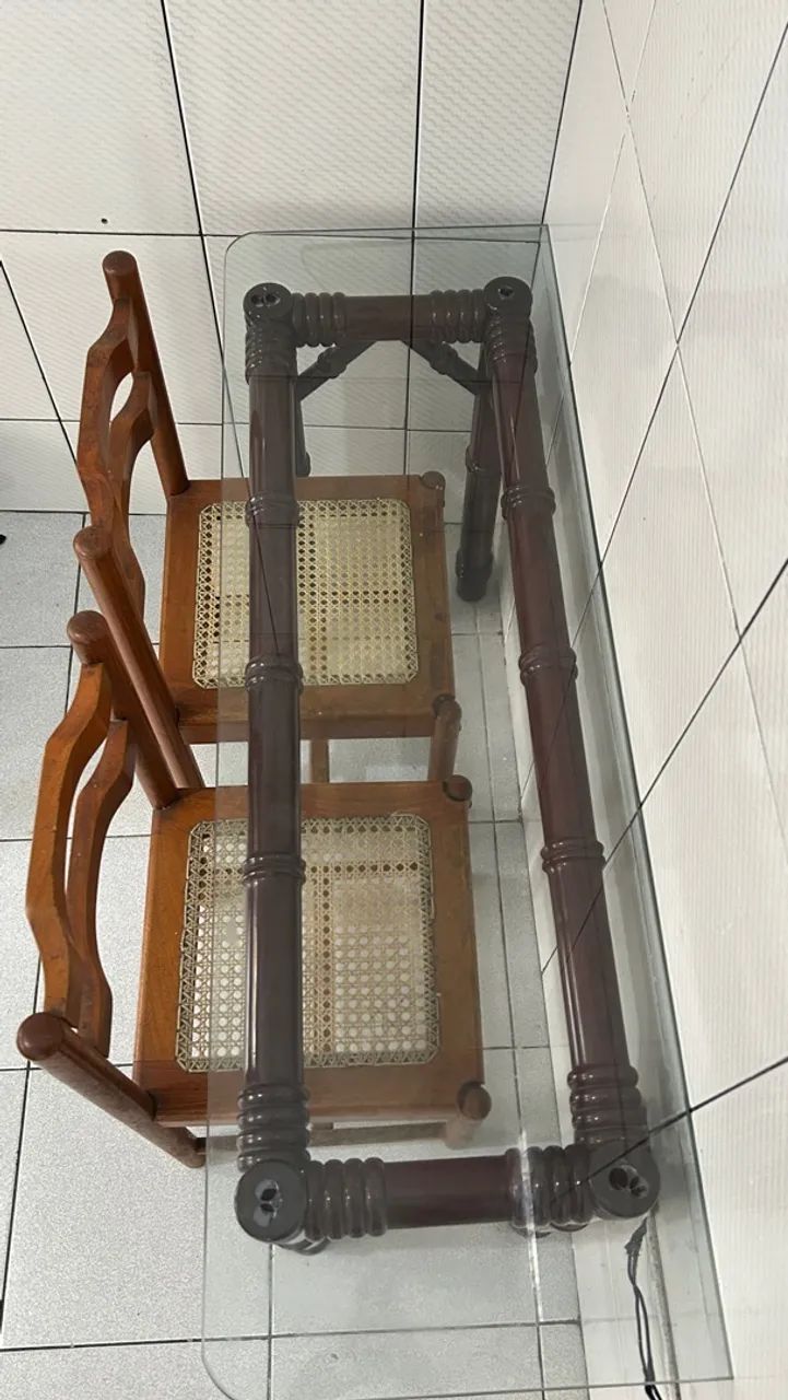 Mesa de 2 lugares + 2 cadeiras - Foto 3