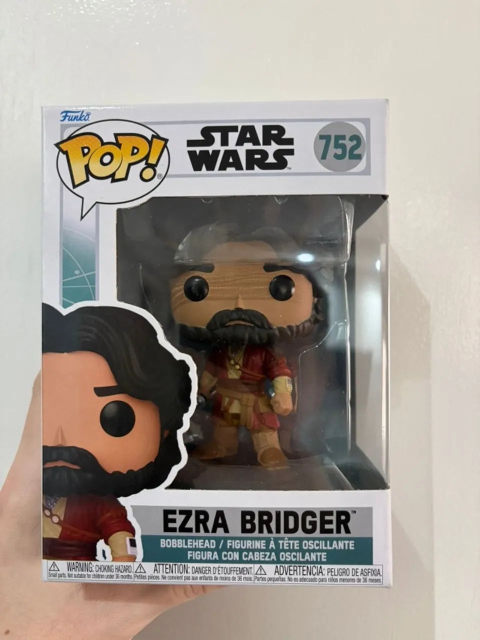 Funko Pop Star Wars Ahsoka Ezra Bridger #752