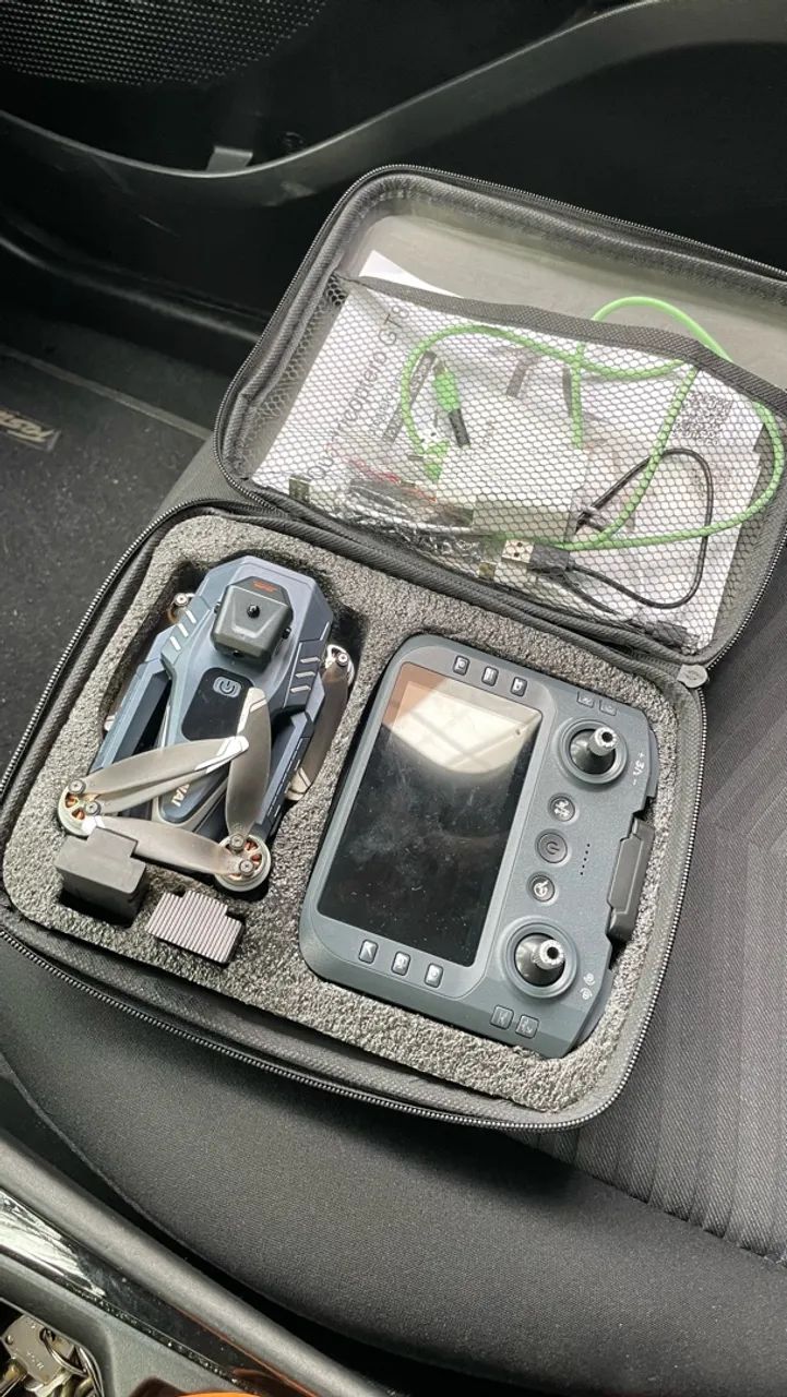 Drone GT8 com 3 baterias 