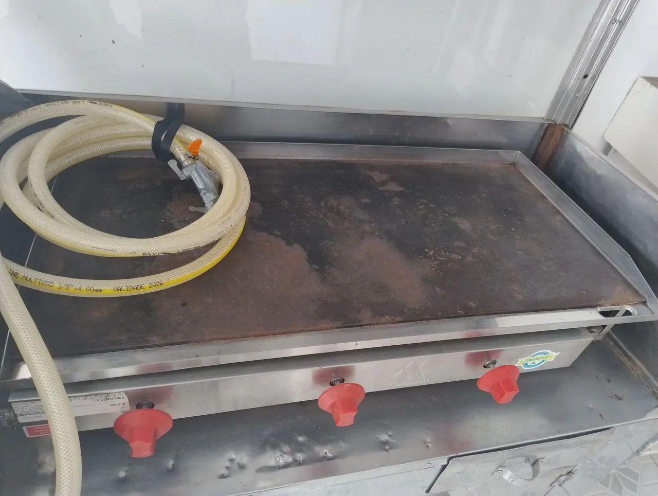 Vende-se chapa de lanche 