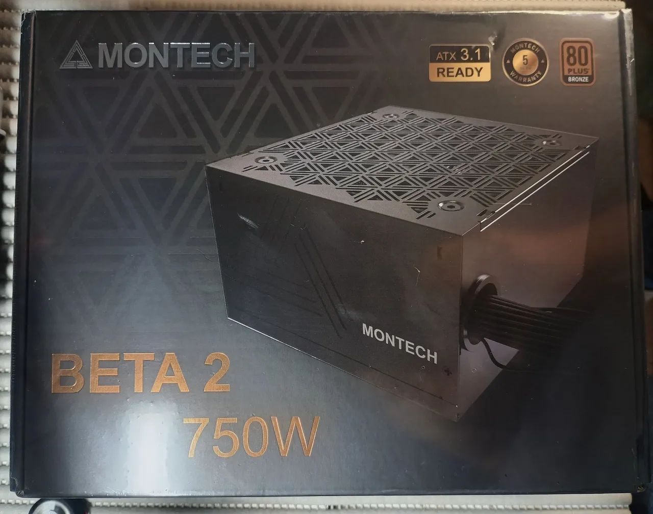 Fonte Montech Beta 2 750W 80 PLUS Bronze - Foto 3