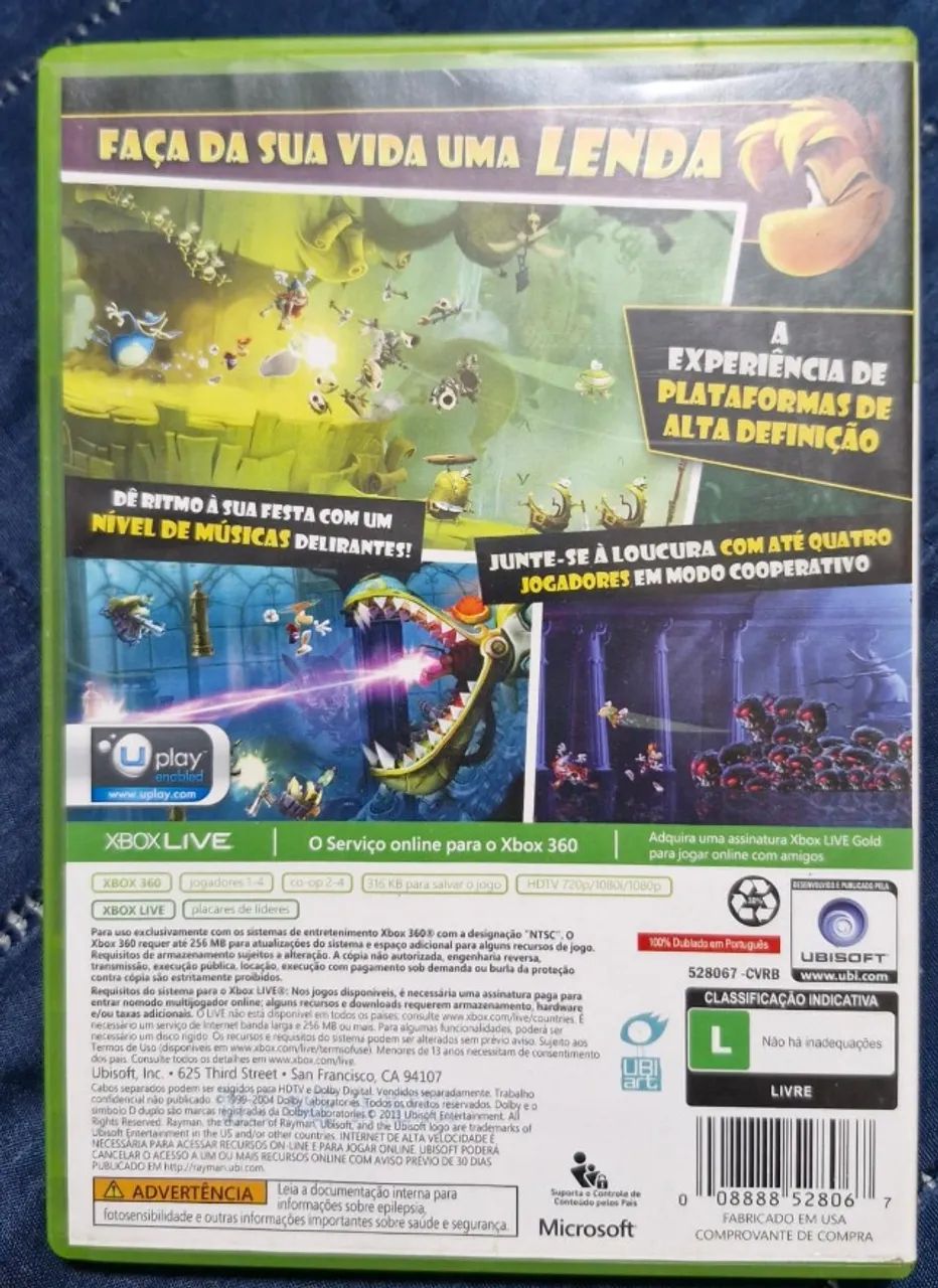 Rayman legends Xbox 360 - Foto 2