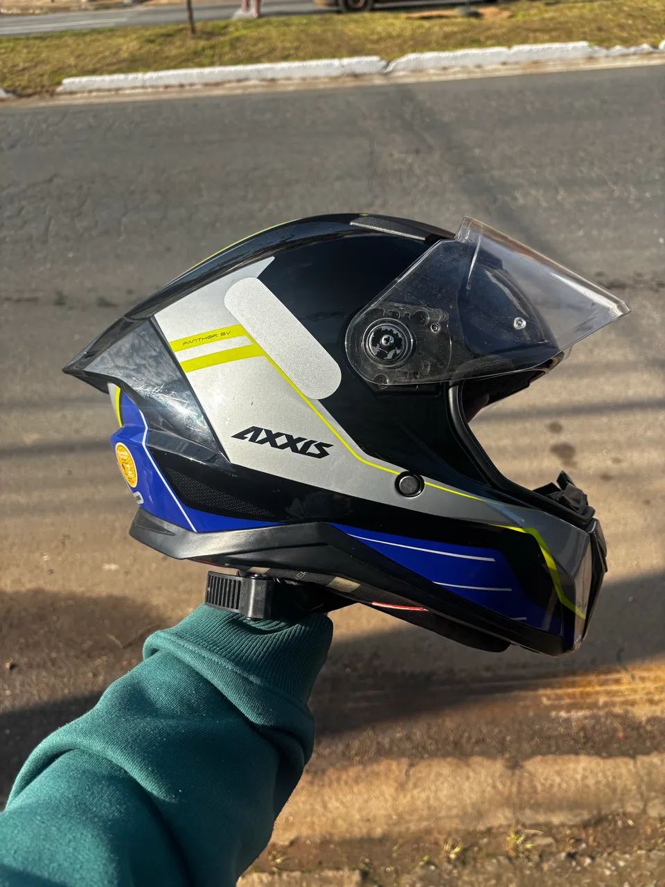 Capacete Axxis Black Panther SV - Foto 4