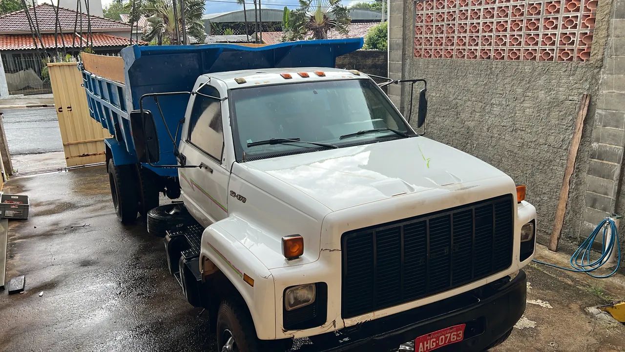 Caminhão GMC 12170 caçamba  - Foto 5