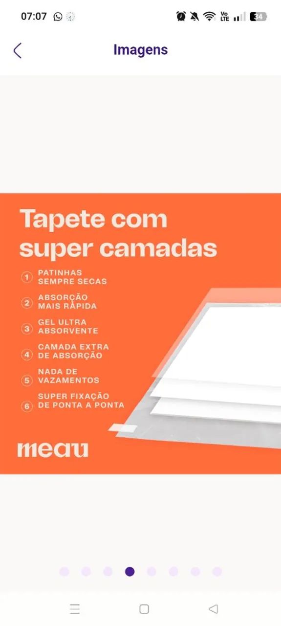 TAPETE HIGIÊNICO  - Foto 4