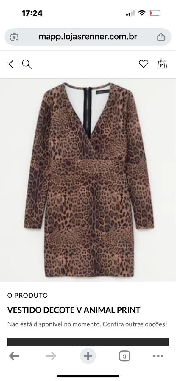 Vestido animal print - Foto 2