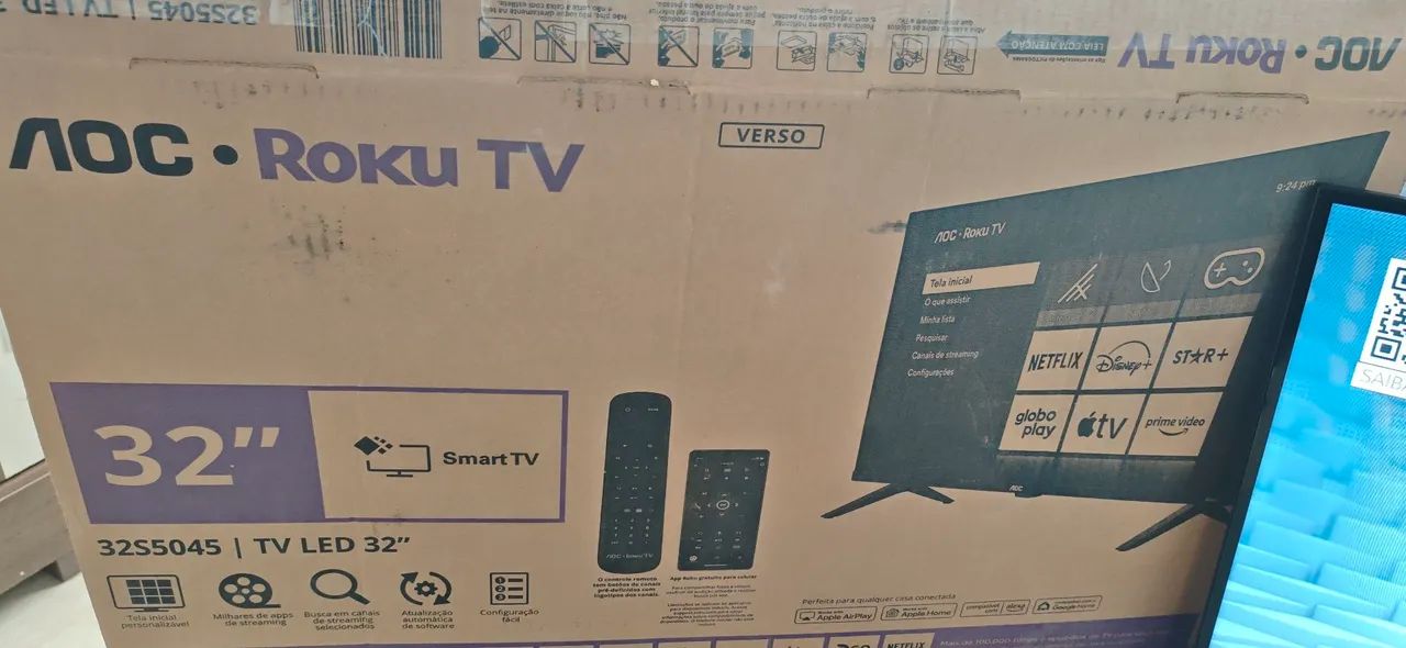 Tv smart 32 polegadas Nova. - Foto 2