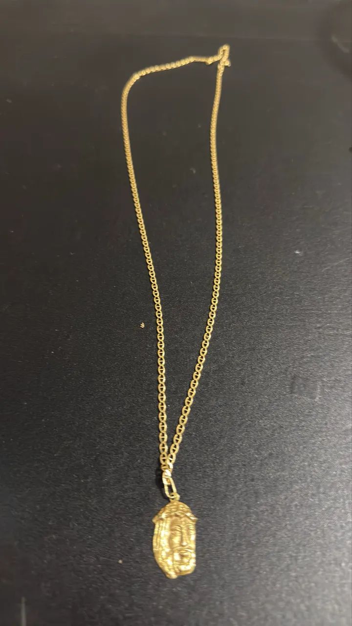 Corrente de ouro 18k Piastrini 