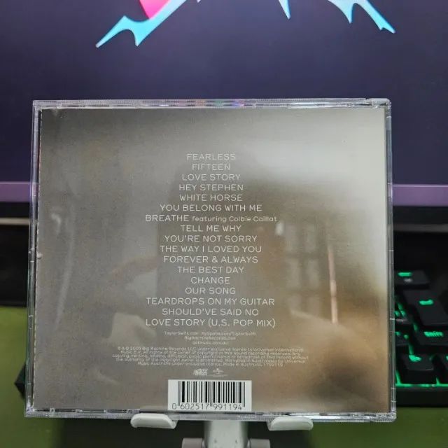 CD Taylor Swift - Fearless (Versão Internacional Importada) - Foto 2