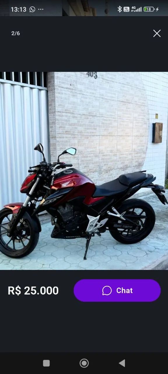 CB 300f vendo troco
