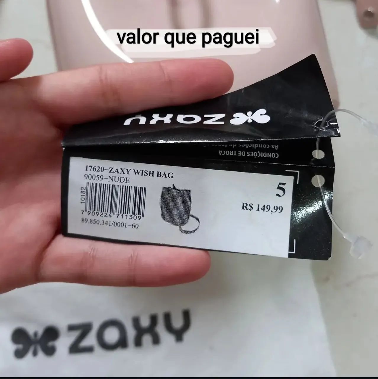 Bolsa Zaxy estilo melissa  - Foto 2