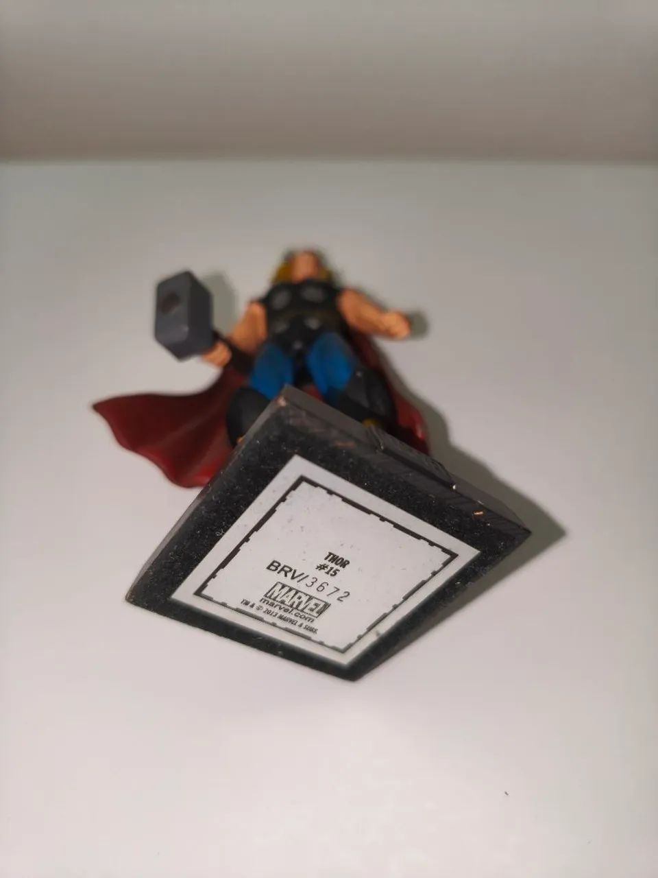 Miniatura Thor Eaglemoss Marvel #15 Metal + Caixa + Fascículo - Foto 2