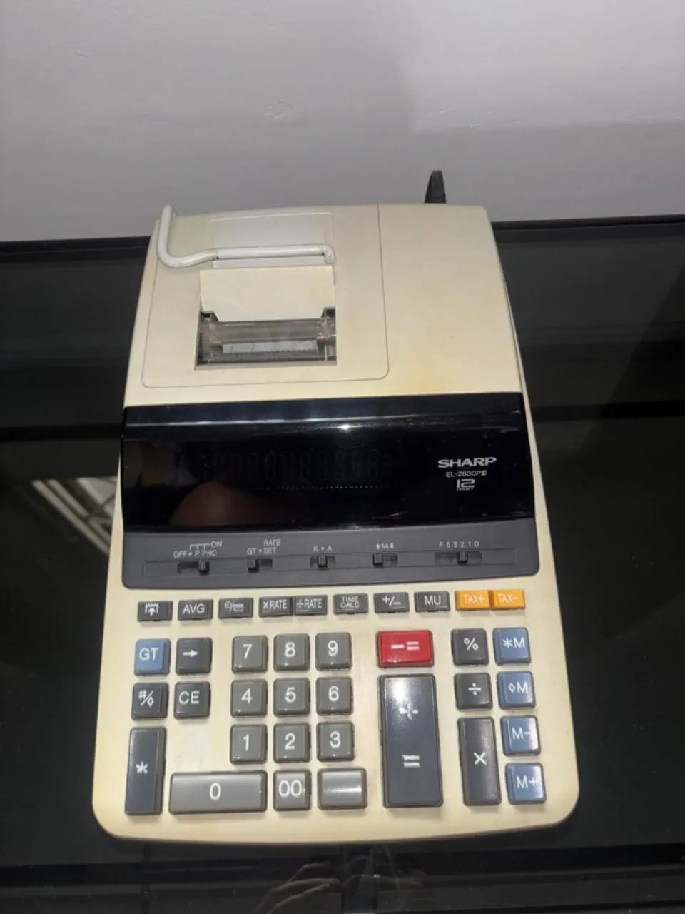 Calculadora De Impressão Sharp El-1801v