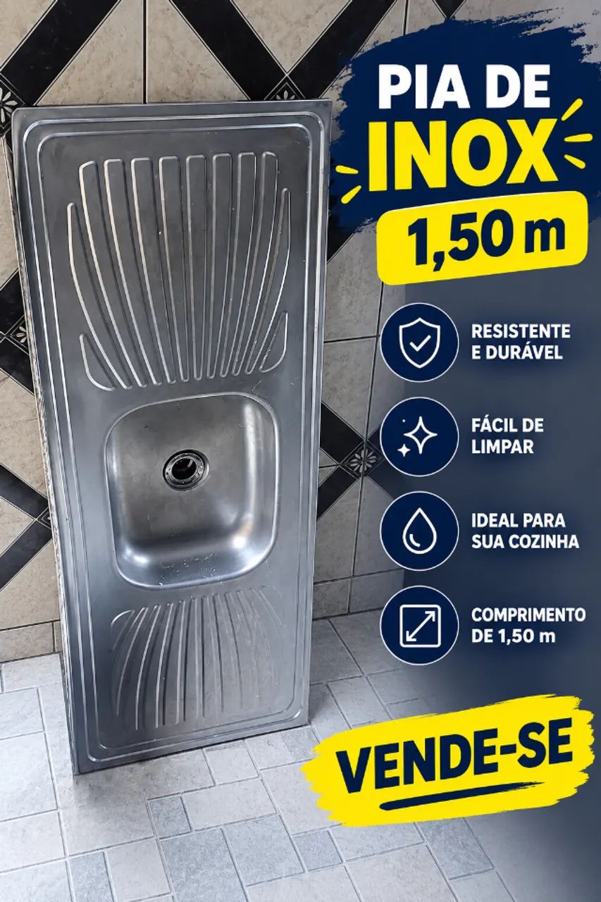 Pia Inox 1.50