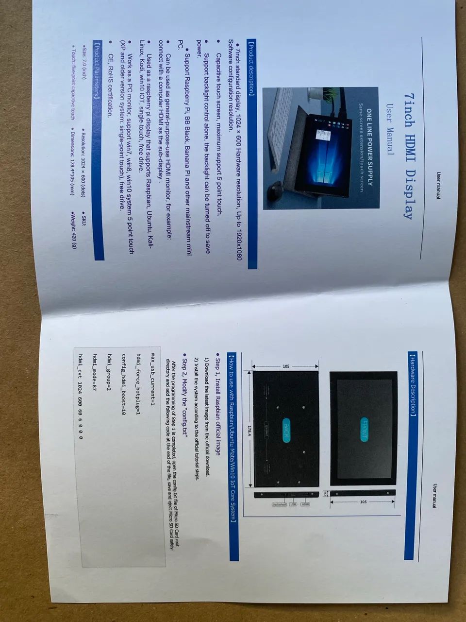 7-Inch Mini Monitor with Touch Screen415076220960122882