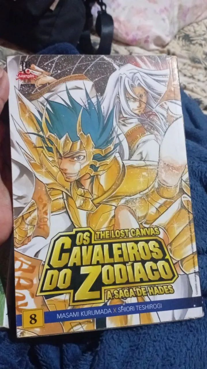 Mangás Cavaleiros do zodíaco e after school of the earth - Livros