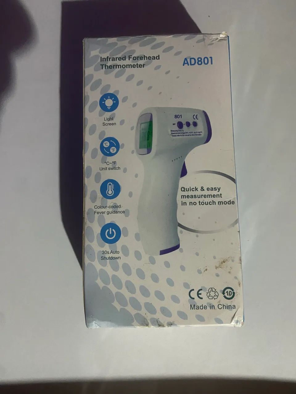 Termômetro digital de aproximação a pilha - Foto 2