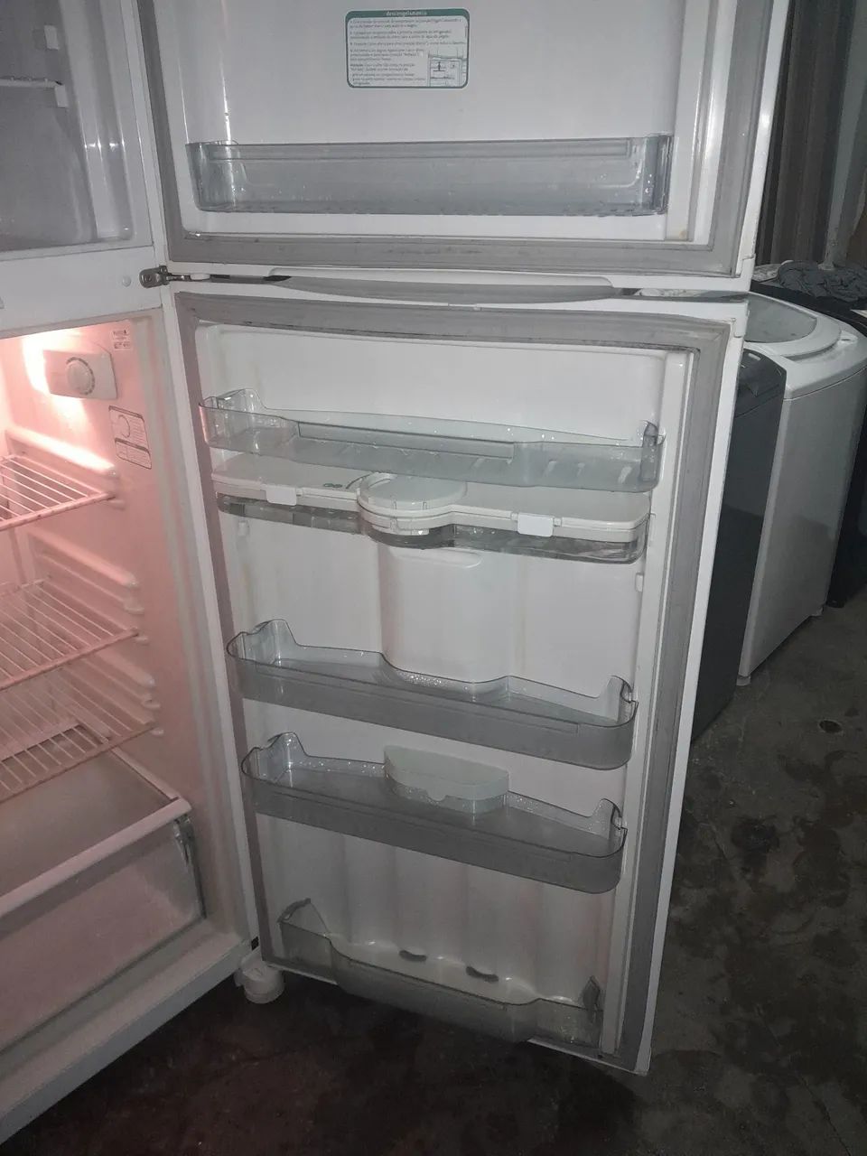 Geladeira Consul Biplex 440 litros bem novinha com  - Foto 3