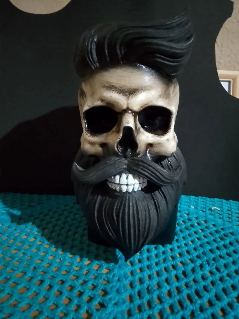 Porta lâmina usada barbearia 