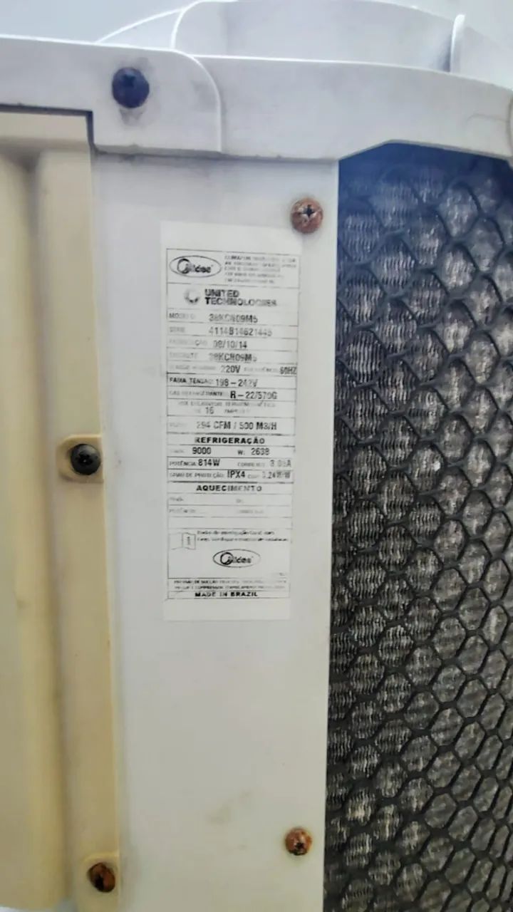 AR condicionado Split 9000 usado com gás - Foto 5