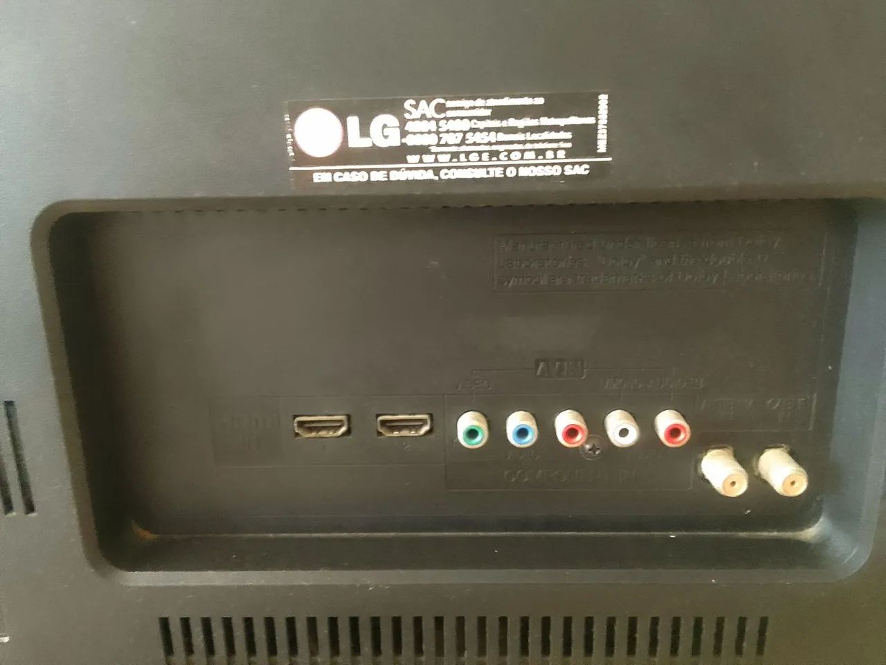 Televisão LG _ 32 polegadas  - Foto 4