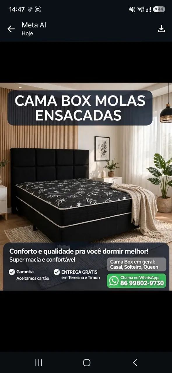 Cama box de casal  - Foto 3