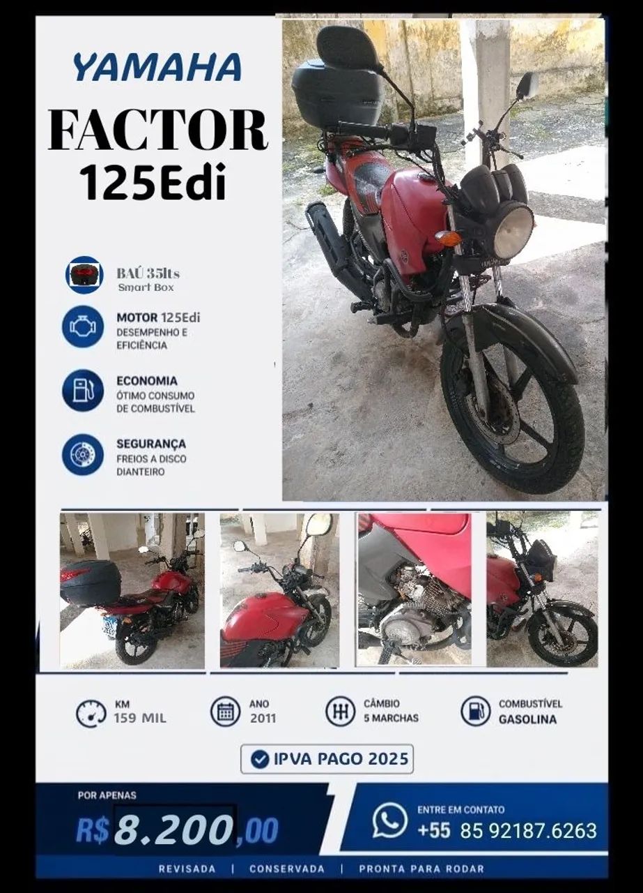 Moto FACTOR 125Edi