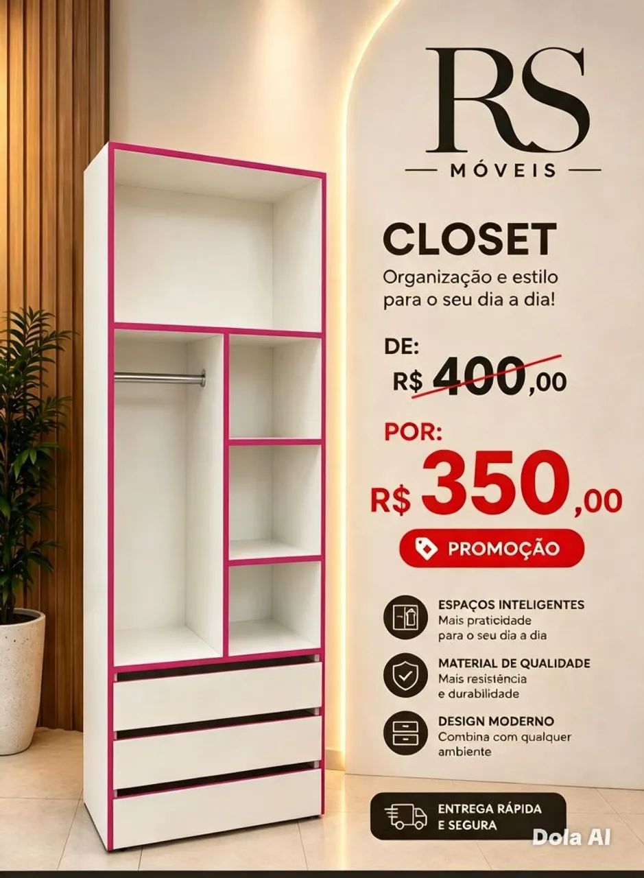 Closet Infantil ou Solteiro  - Foto 2